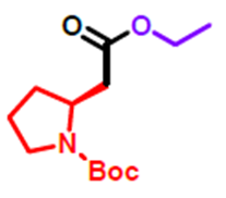 tert-butyl (S)-2-(2-ethoxy-2-oxoethyl) pyrrolidine-1-carboxylate