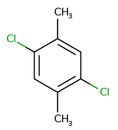 1,4-dicholoro-2,5-dimethylbenzene