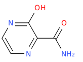3-hydroxypyrazine-2-carboxamide