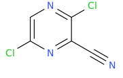 3,6-dichloropyrazine-2-carbonitrile