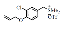 (4-(Allylloxy)-3-chlorobenzyl) dimethylsulfonium trifluoromethanesulfonate