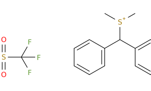 Benzhydryldimethylsulfonium trifluoromethanesulfonate
