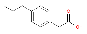 2-(4-Isobutylphenyl) acetic acid (Ibufenac)