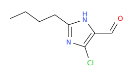 2-butyl-4-chloro-1H-imidazole-5-carbaldehyde