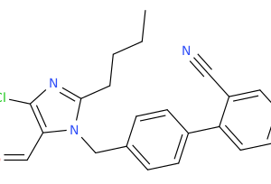 4'-((2-butyl-4-chloro-5-formyl-1H-imidazol-1-yl) methyl)-[1,1'-biphenyl]-2-carbonitrile