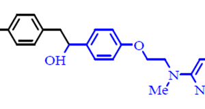 2-([1,1'-Biphenyl]-4-yl)-1-(4-(2-methyl(pyridin-2-yl)amino)ethoxy)phenyl)ethan-1-ol