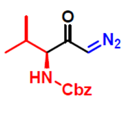 Benzyl (S)-(1-diazo-4-methyl-2-oxopentan-3-yl) carbamate