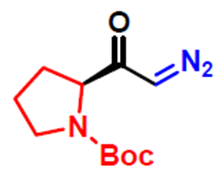 tert-Butyl (S)-2-(2-diazoacetyl) pyrrolidine-1-carboxylate