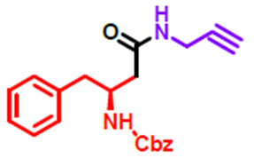 Benzyl (S)-(4-oxo-1-phenyl-4-(prop-2-yn-1-ylamino) butan-2-yl) carbamate