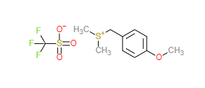 4-Methoxybenzyl dimethyl sulfonium trifluoromethanesulfonate