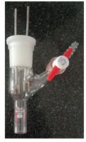 100 ml Undivided-beaker-type-cell with gas inlet for electrochemistry