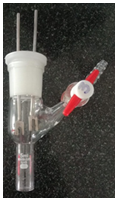 500 ml Undivided cell with gas inlet