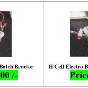 H-Cell/Divided Electro Batch Reactor (SCS-EBR)