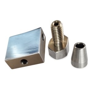 1/16" T‑Junction HC276 with Ferrule & Nut