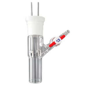 15 ml Undivided-beaker-type-cell gas inlet for electrochemistry