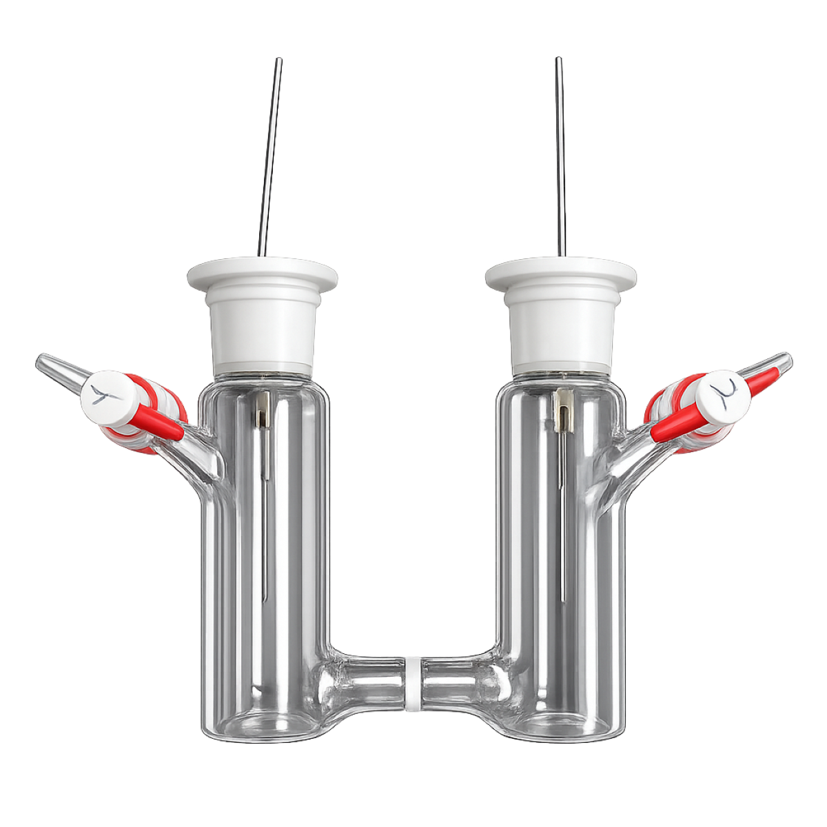 5mL H-CELL WITH GAS INLET (FRIT TYPE)