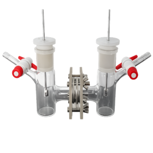 500mL ELECTROLYSIS DIVIDED BATCH REACTOR (H-CELL) WITH GAS INLET