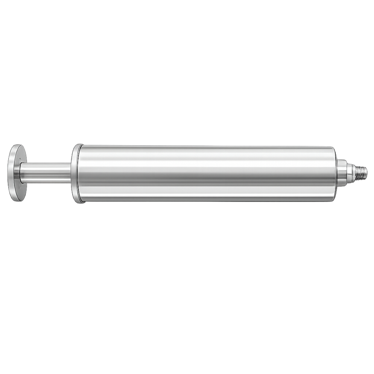 SS Syringe 7mL with Viton O-Ring
