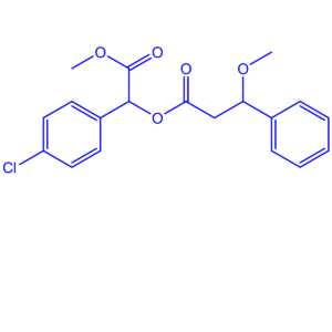 1-(4-chlorophenyl)-2-methoxy-2-oxoethyl 3-methoxy-3-phenylpropanoate