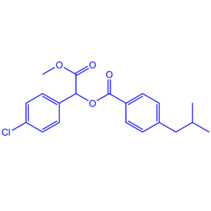 1-(4-chlorophenyl)-2-methoxy-2-oxoethyl 4-isobutylbenzoate