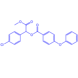 1-(4-chlorophenyl)-2-methoxy-2-oxoethyl 4-phenoxybenzoate