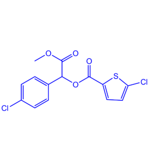 1-(4-chlorophenyl)-2-methoxy-2-oxoethyl 5-chlorothiophene-2-carboxylate