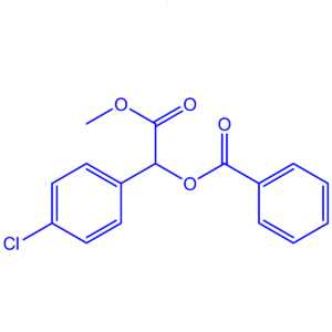 1-(4-chlorophenyl)-2-methoxy-2-oxoethyl benzoate