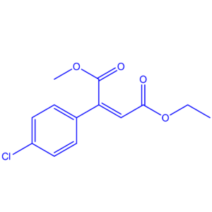 4-ethyl 1-methyl 2-(4-chlorophenyl) maleate