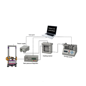 AI Optimization Electro Flow Heating Reactor with SyringePump