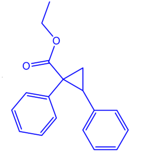 Ethyl 1,2-diphenylcyclopropanecarboxylate