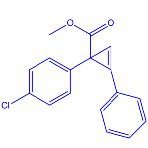 Methyl 1-(4-chlorophenyl)-2-phenylcycloprop-2-enecarboxylate