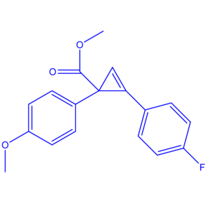 Methyl 2-(4-fluorophenyl)-1-(4-methoxyphenyl) cycloprop-2-enecarboxylate